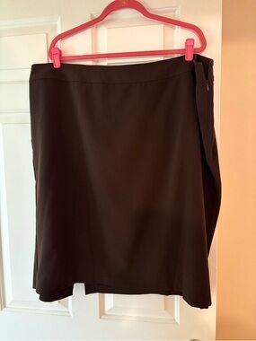 Sunny Leigh Brown Pencil Skirt with Side Zip